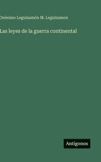 bokomslag leyes de la guerra continental
