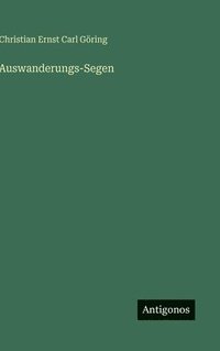 bokomslag Auswanderungs-Segen