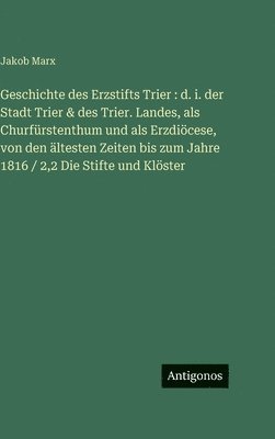 Geschichte des Erzstifts Trier