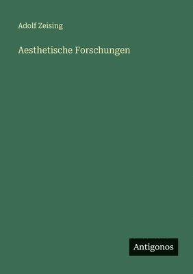 Aesthetische Forschungen