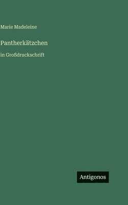 Marie Madeleine - Pantherkätzchen, Inbunden