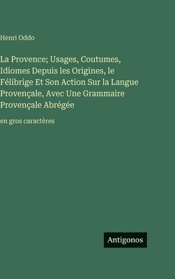 La Provence; Usages, Coutumes, Idiomes Depuis les Origines, le Félibrige Et Son Action Sur la Langue Provençale, Avec Une Grammaire Provençale Abrégée