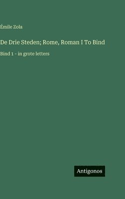 bokomslag De Drie Steden; Rome, Roman I To Bind