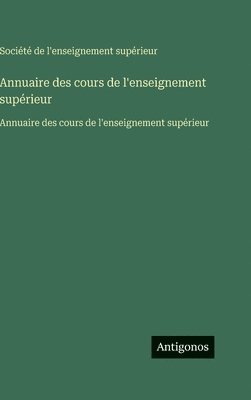 Annuaire des cours de l'enseignement supérieur
