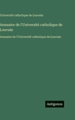 Annuaire de l'Université catholique de Louvain