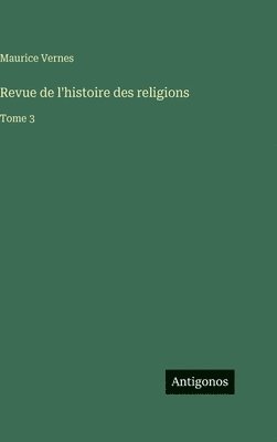 Revue de l'histoire des religions