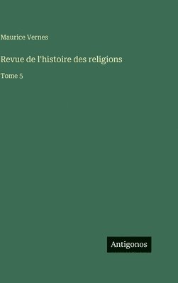 Revue de l'histoire des religions