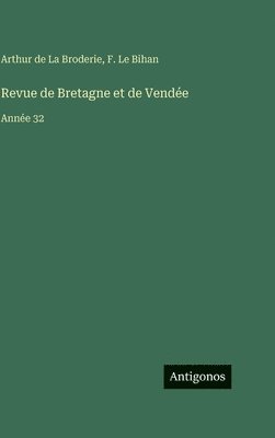 Revue de Bretagne et de Vendée