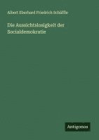 bokomslag Die Aussichtslosigkeit der Socialdemokratie