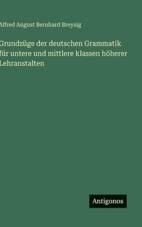 bokomslag Grundzüge der deutschen Grammatik für untere und mittlere klassen höherer Lehranstalten