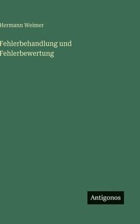 bokomslag Fehlerbehandlung und Fehlerbewertung