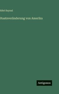 bokomslag Staatsveränderung von Amerika