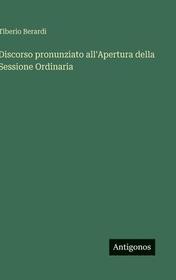 bokomslag Discorso pronunziato all'Apertura della Sessione Ordinaria