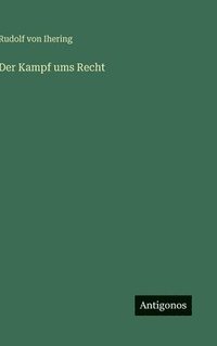 bokomslag Der Kampf ums Recht