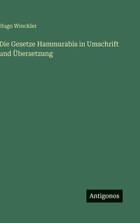 bokomslag Die Gesetze Hammurabis in Umschrift und Übersetzung