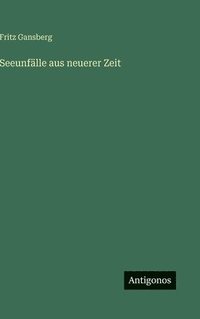 bokomslag Seeunfälle aus neuerer Zeit