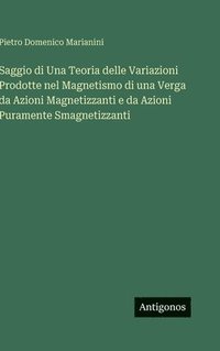 bokomslag Saggio di Una Teoria delle Variazioni Prodotte nel Magnetismo di una Verga da Azioni Magnetizzanti e da Azioni Puramente Smagnetizzanti
