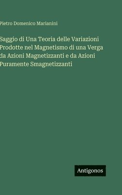 bokomslag Saggio di Una Teoria delle Variazioni Prodotte nel Magnetismo di una Verga da Azioni Magnetizzanti e da Azioni Puramente Smagnetizzanti
