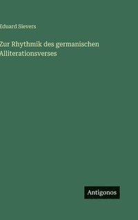 bokomslag Zur Rhythmik des germanischen Alliterationsverses
