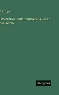 bokomslag Osservazioni sulla Teorica della Pena e del Premio