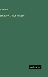 bokomslag Erdachte Geschehnisse