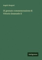 bokomslag IX gennaio commemorazione di Vittorio Emanuele II