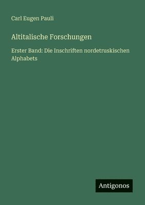 Altitalische Forschungen