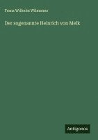 bokomslag Der sogenannte Heinrich von Melk