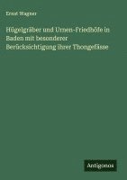 bokomslag Hügelgräber und Urnen-Friedhöfe in Baden mit besonderer Berücksichtigung ihrer Thongefässe
