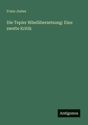 Tepler Bibelübersetzung