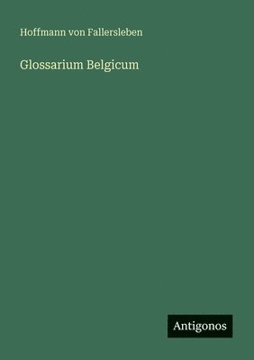 Glossarium Belgicum