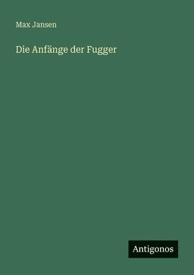 Anfänge der Fugger
