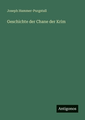 Geschichte der Chane der Krim