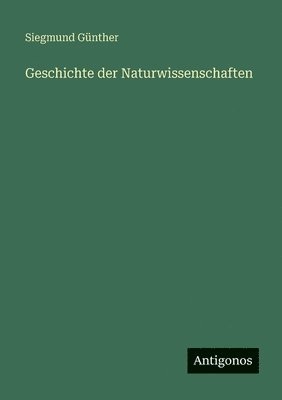 Geschichte der Naturwissenschaften