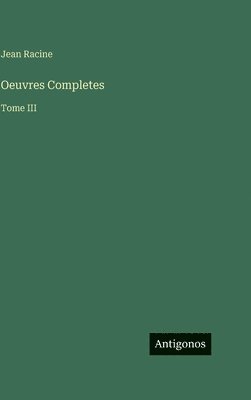 Oeuvres Completes