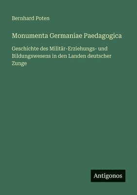 Monumenta Germaniae Paedagogica