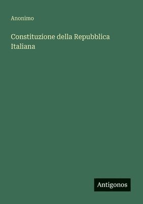 Constituzione della Repubblica Italiana