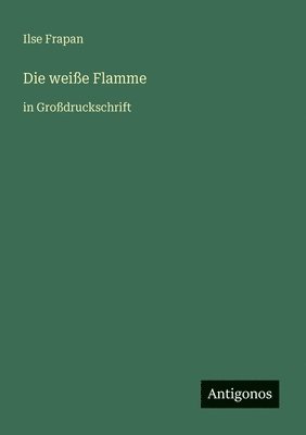 Ilse Frapan - weiße Flamme, Häftad