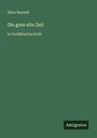 Alice Berend - gute alte Zeit, Häftad