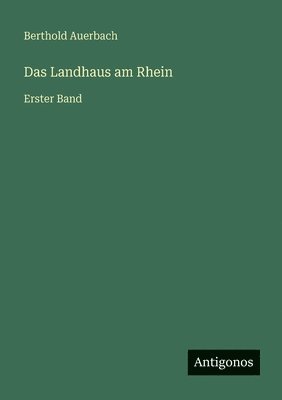 Berthold Auerbach - Landhaus am Rhein, Häftad