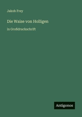 Jakob Frey - Waise von Holligen, Häftad