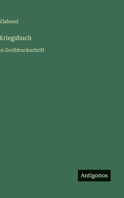 Kriegsbuch
