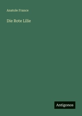 Rote Lilie
