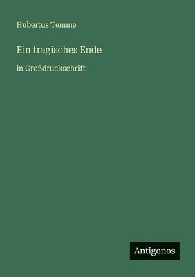 tragisches Ende