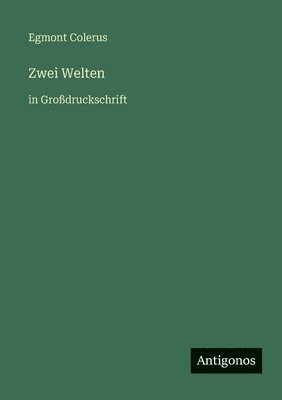 Zwei Welten: in Großdruckschrift