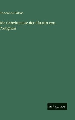 Geheimnisse der Fürstin von Cadignan