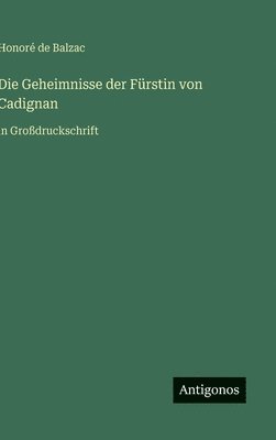 Geheimnisse der Fürstin von Cadignan
