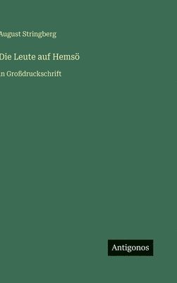 Die Leute auf Hemsö: in Großdruckschrift
