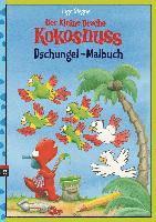 bokomslag Der kleine Drache Kokosnuss - Dschungel-Malbuch