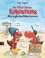 bokomslag Der kleine Drache Kokosnuss - Mein englisches Bildwörterbuch